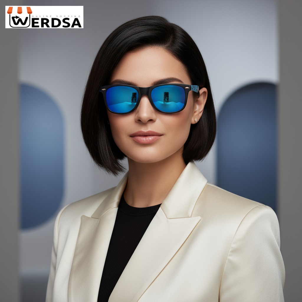  عینک زنانه طرح هاوایی مدل 1003 silver لاکچری